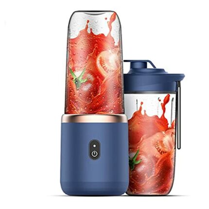 Portable Blender, Bottle for Smoothies Shakes, Portable Smoothie Blender, Juicer Cup, Personal Fruit Mini Blenders 350ml, USB Rechargeable Mixer