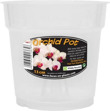 Growth Technology POCL13M 13cm Clear Orchid Pot
