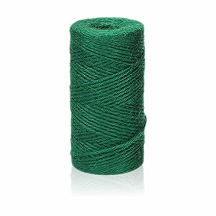 Jute Twine Heavy Duty Natural Garden String For Bakers Craft Cord For Crafting Binding Webbing Wrapping Packing Floristry Reel Baler Roll Horticu