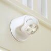 Auraglow Battery Operated Motion Activated PIR Sensor Removable Cordless LED Security Light (Black, Without Batteries)