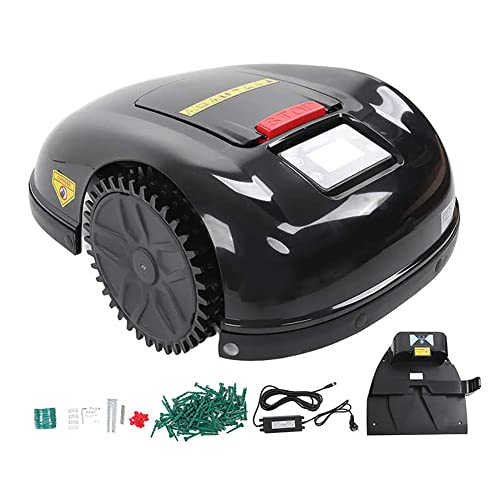 Robotic Lawn Mower, Auto Charging Robot Lawnmower for Lawns up to 3600m², Cutting Width 28cm, APP Control, 12 Language Options,Theft Protection,