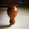 SKOAJAS Plate Casters Solid Brass Twill Screw Thread Casters,360 Degree Swivel Caster Wheels,Brass Furniture Caster,Metal Caster Wheels,Perfect R