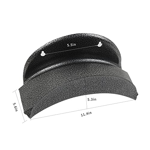 GARTOL Hose Hanger, Metal High Carbon Steel Wall-Mounted Hose Holder,Car Hose Bracket, for Yards Garden Farm,with Screws and Expansion Bolt Brack