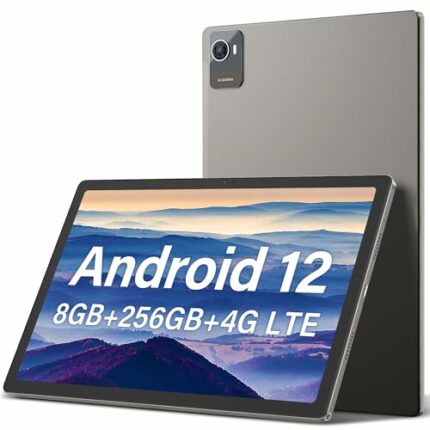 jumper 2023 Newest 256GB Tablet, NEW Octa-Core 2.0GHZ Processor, 10.5" LTE FHD 1920x1200 Pixels Tablets, Type-C, GPS, 7000mAh, 5MP+13MP Camera, B