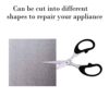 Waveguide Covers for Microwave, Xfaiz 4 PCS 13cm x 13cm Waveguide Cover Mica Plates Sheets for Universal Microwave Oven Repairing Part (4)