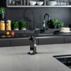 Vorgeschlagener Wert – bamix Stand Deluxe Accessory for All bamix Stick Blenders, Free-Standing or Wall-Mounted Holder, Black