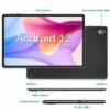 SGIN 10.1 Inch Tablet, Android 12 Tablets with 8GB RAM 128GB ROM(TF 512GB), MTK Octa Core Processor, 1920×1200 FHD IPS Screen, 6000mAh Battery, 8