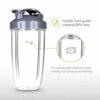 Blender Replacement Parts, 18oz/24oz Cups with Lip Ring, Flip-Top to-Go Lid,Stay Fresh Resealable Lids,Gaskets & Shock Pad Compatible with Nutrib