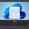 ASUS 11.6 HD Thin Light Student Laptop 2022 Newest, Intel Celeron N4020 up to 2.8 GHz, 4GB RAM, 128GB PCIe + 64GB eMMC, 180°Lay-Flat Hinge, HDMI,