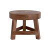 CHEWYNP footstool 7inch Home Multifunction Indoor Adult Hotel Office Durable Wooden Mini Stool Display Stand Flower Pot Living Room Balcony Footr