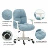 WALNUT Ergonomic Chair with Adjustable Computer Chair Furniture/Home Office Furniture Single Bedroom Chair Comfort Dormitory Lounge Chair Swivel