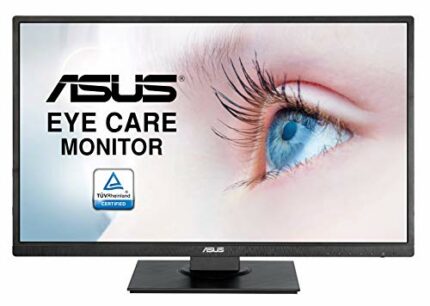 ASUS VA279HAL LED display 68.6 cm (27") Full HD Flat Matt Black VA279HAL, 68.6 cm (27"), 1920 x 1080 pixels, Full HD, LED, 6 ms, Black