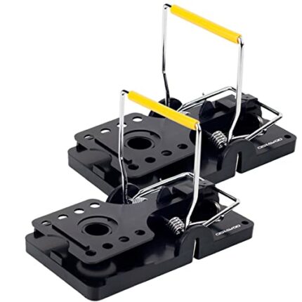 Extra Large Rat Traps That Kill Instantly, Super Heavy Duty Humane Mouse Traps for Indoors and Outdoors, Squirrel Trap with High Capture Rate Saf