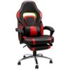 XIAOJUN Adjustable Backrest with Backrest Foot Pad Aluminum Alloy Office Chair Internet Lazy Lounge Chairs Game Computer Chair
