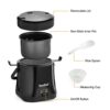 VonShef Rice Cooker with Easy Clean, Non-Stick, Removable Cooking Pot & Simple One-Touch Operation with Indicator Lights – Perfect Rice in Minute