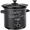 Russell Hobbs 24180 Chalkboard Slow Cooker, 3.5 L, Black