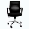 YLiansong-home Adjustable Rotating Office Chair Office Chairs Medium Back Breathable Back And Seat Adjustable Black Managers Chair Office Desk Ch