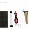 SEENGREAT RGB LED Matrix Panel Display Full-Colour LED Screen for Raspberry Pi, 64 x 64 Pixels 3 mm Pitch, Onboard 4096 RGB LEDs, Two HUB75 Inter