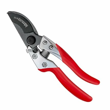 Kimura 8" Pro Bypass Garden Secateurs, Heavy Duty Premium Japanese SK5 Steel Blades, Non-Slip PVC Coated Handles, Lightweight & Ergonomic, Japane