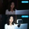 VIJIM VL120 Powerful LED Video Call Lamp Kit with Suction Cup for Laptop/Computer/Monitor