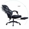 LEIGE Home Computer Chair, Comfortable Office Chair, Reclining Game Chair, Ergonomic Swivel Chair Computer Gaming Chair