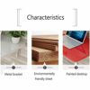 FWZJ Folding Wall-Mounted Drop-Leaf Table, Simple Floating Laptop Desk Dining Table Foldable Hanging Computer Table Small Wooden Desk for Office