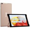 10.1 inch Tablet,Android 12 Tablets with Stand,12GB RAM 128GB ROM (512GB Expandable Storage),HD IPS Screen,2.0MP Front Camera,8.0MP Rear Camera,W