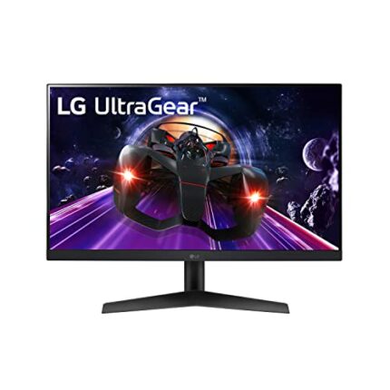 LG UltraGear Monitor 24GN60R-B, 23.8-inch, IPS Display, 144Hz, 1ms (GtG), 1920 x 1080, sRGB 99% (Typ.), HDR10, AMD FreeSync Fremium, Stylish Desi