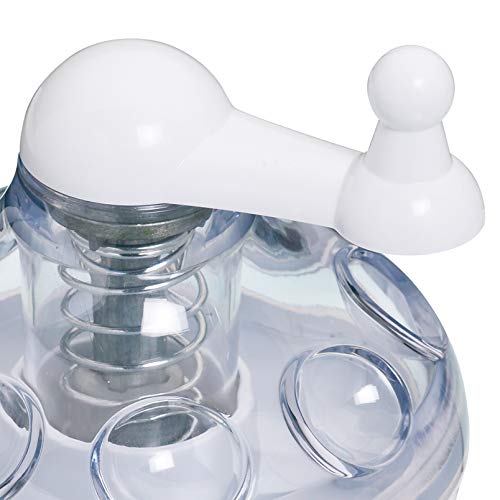 KitchenCraft KCNUTMILLDL Spice Grinder / Nutmeg Grater with Storage Compartment, Blue