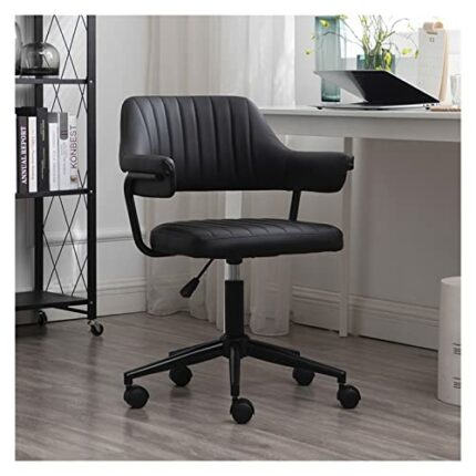 SLNFXC Home Computer Chair Comfortable Ergonomic Lift Swivel Office Chairs Student Meeting Chair (Color : Argento, Size : Talla �nica)