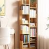 VERAMY Tall Bookshelf Floor Standing Bookcase Storage Rack Multi-Layer Shelves Tree Bookshelf Large Capacity Bookshelf Organizer Shelves For Livi
