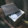 Ice Cooler / Storage Deck Box, and seat, Outdoor Ice Chest is Great to Use for Pool Accessories, Hot Tub Towel Holder, Toys, Gardening Tools, Spo
