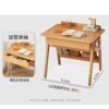 JYDQM Small Desk Solid Wood Small Apartment Office Computer Desk Home Student Bedroom Student Study Table Without Chair