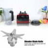 Blender Blade Replacement Extractor Blade, Stainless Steel Mixing Cutting Blender Blade Knife Spare Parts Fit for Juicer Blender 5200