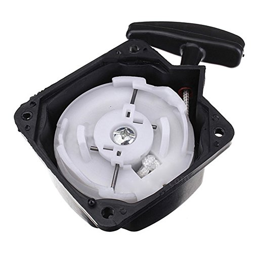 LUNAH Universal Lawnmower Brush Strimmer Recoil Pull Start Starter Tool Durable(black)