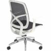 Office Hippo Mesh Office Chair with Arms, Small Office Chair for Home, White Office Chair, Desk Chair, Swivel