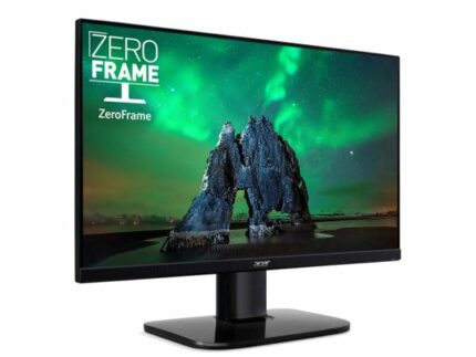 Acer K2 K242HYLHbi 23.8 inch Full HD Monitor (VA Panel, FreeSync, 75Hz, 1ms, HDMI, VGA, Black)