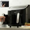 Salter EK4548 Dual Air Fryer - Double Drawer, 2 XL Non-Stick Cooking Trays, Sync & Match Cook Function, Independent Cooking, 8.2L, Sensor Touch D