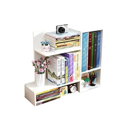 NXYJD Bookshelf, Floor Standing Tree Bookcase in Living Room/Home/Office, Bookshelves Storage Rack for CDs/Movies/Books