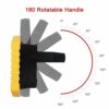 Trongle LED Rechargeable Work Lights, 30W Floodlight Battery Security Light with 3 Modes Outdoor COB Camping Lights with USB Waterproof for Garag