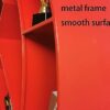 Book Shelf Metal Bookshelf Tall Bookshelf Floor Standing Bookcase Storage Rack For Magazines Books Utility Organizer Shelves For Living Room Bedr