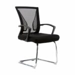 ygqbgy Furniture Mesh Side Reception Chair Office Chair Ergonomic Mesh Mid-Back Computer Desk Chair