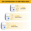 Ultrasonic Pest Repeller (6 Packs) - Indoor Mice Repellent - Pest Repellent Plug in - Mouse Repellent - Mice Repellent - Rat Repellent - Rodent R