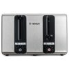 Bosch TAT7S45 toaster 4 slice(s) 1800 W Black, Stainless steel