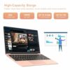 AOCWEI Laptop Computers Win 11, 14" 6GB RAM 256GB SSD Support 1TB SSD Expansion, 1920x1080 FHD Traditional Laptop, 2.4G+5G WiFi Bluetooth 4.2 Ful