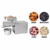 YUEWO Automatic Oil Press Machine 1500 Watt Commercial Grade Extractor Oil Expeller for Flax Peanut Castor Hemp Seed Canola Sesame Sunflower 304