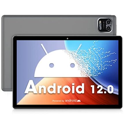 WeTap Android 12.0 Tablet 10 Inch Y10 (10.1''), 3GB RAM 64GB Storage, 2MP+8MP Dual Camera, Quad-Core Processor, 1280x800 IPS HD Screen, Wi-Fi Blu