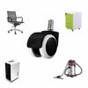 QH-Shop Chair Replacement Wheels Mute Office Chair Wheels for Office Chairs Protecting Hard Wood Floor for Office School Home 2 Inch 5 Pieces