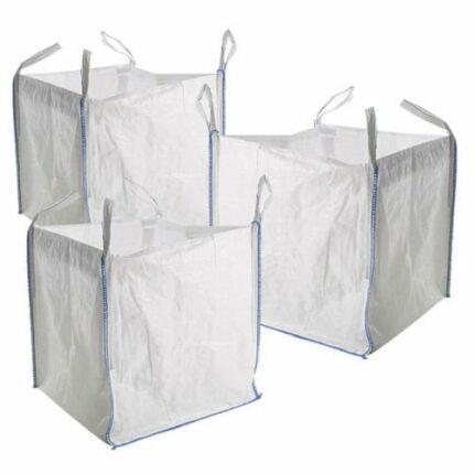 AirTech- UK 10 x New FIBC Bulk Bags Builders Garden Waste 1 Tonne TON Jumbo Bags Storage Sack Heavy Duty