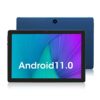 weelikeit 10 inch Tablet, 3GB RAM 32GB ROM Tablets Android 11 Google GMS Certification 6000mAh battery Quad-Core Dual Camera Expandable up 256GB
